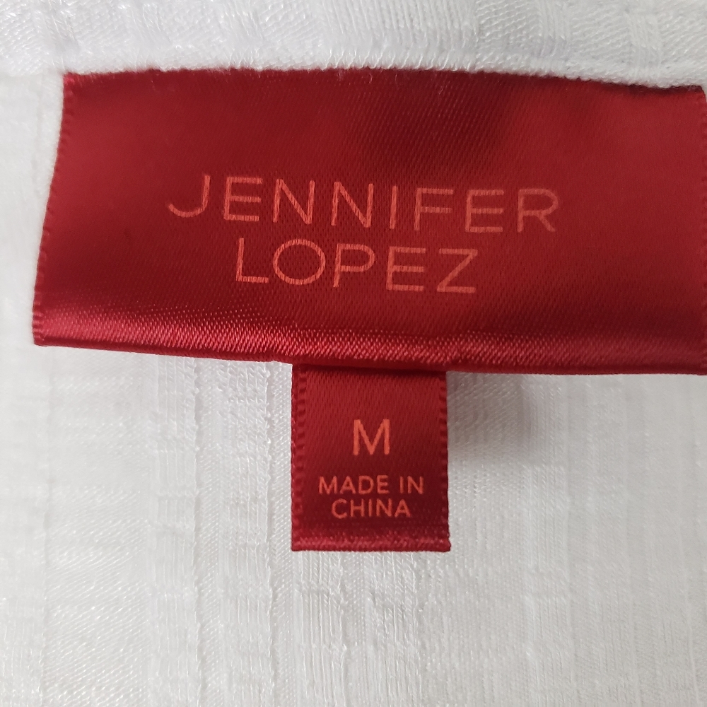 Jennifer Lopez Ribbed Top - Picture 8 of 9